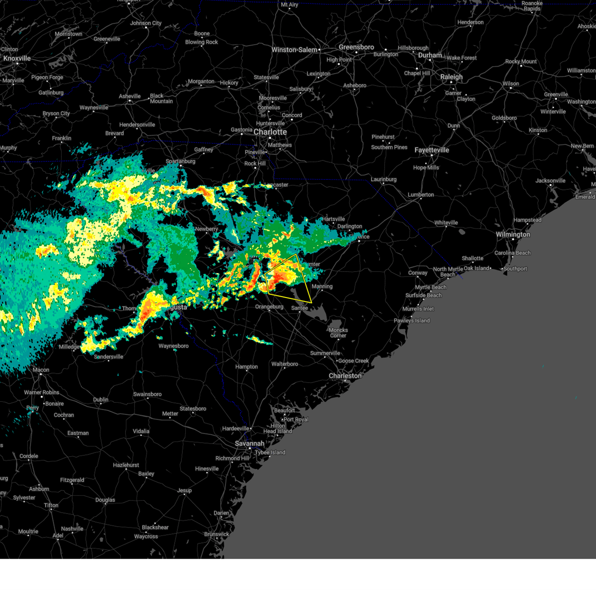 Interactive Hail Maps Hail Map for Hopkins, SC