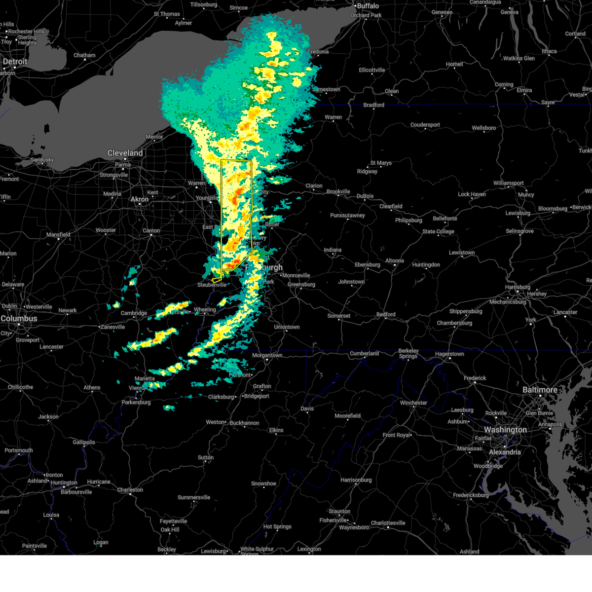 Interactive Hail Maps Hail Map for Hermitage, PA