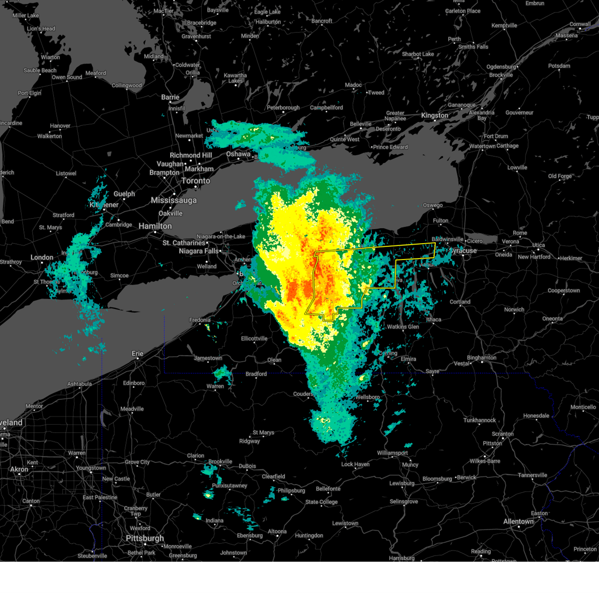 Interactive Hail Maps Hail Map for Piffard, NY