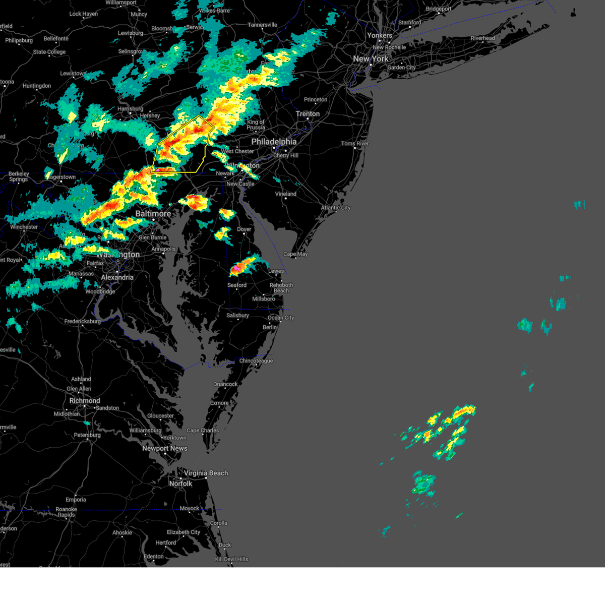 Interactive Hail Maps Hail Map for Lancaster, PA