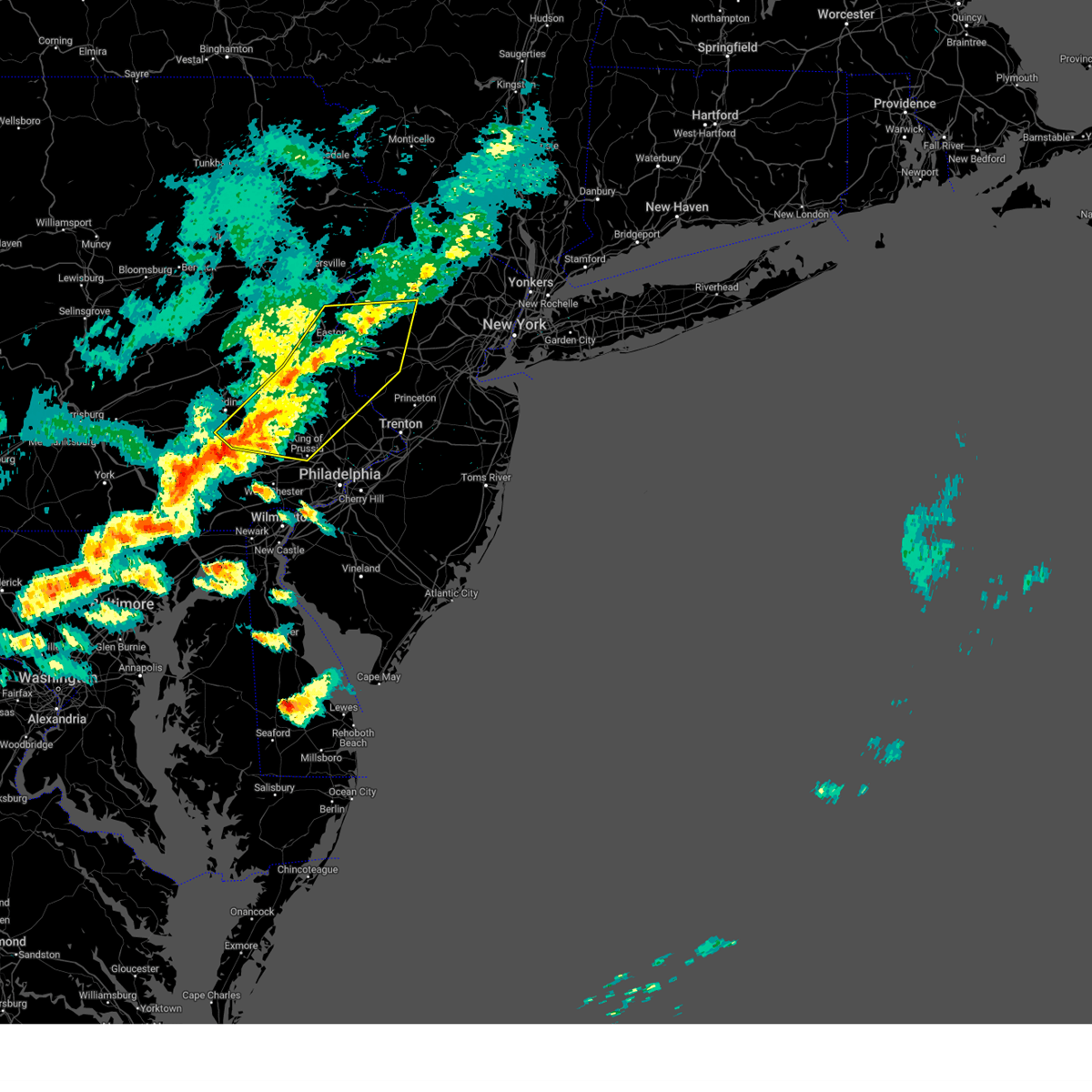 Interactive Hail Maps Hail Map for Oley, PA