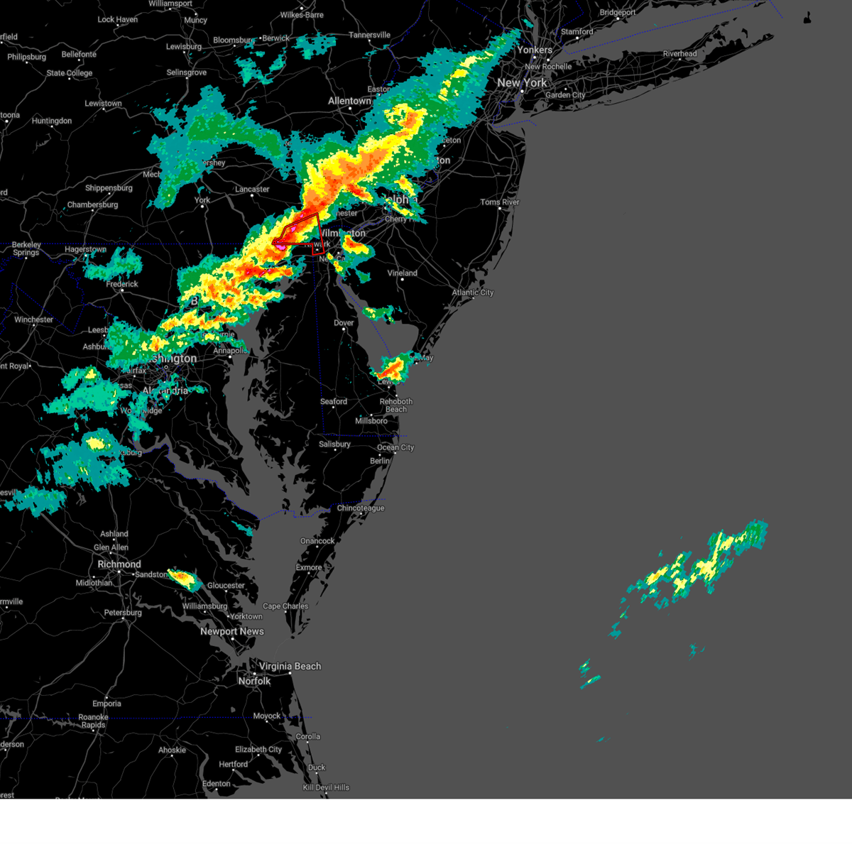 Interactive Hail Maps Hail Map for Avondale, PA