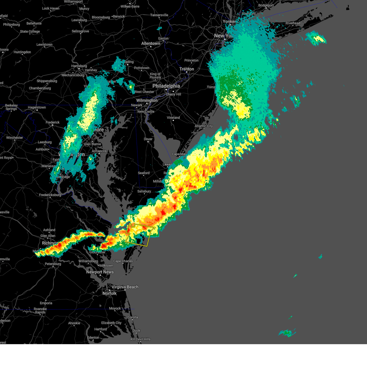 Interactive Hail Maps Hail Map for Melfa, VA