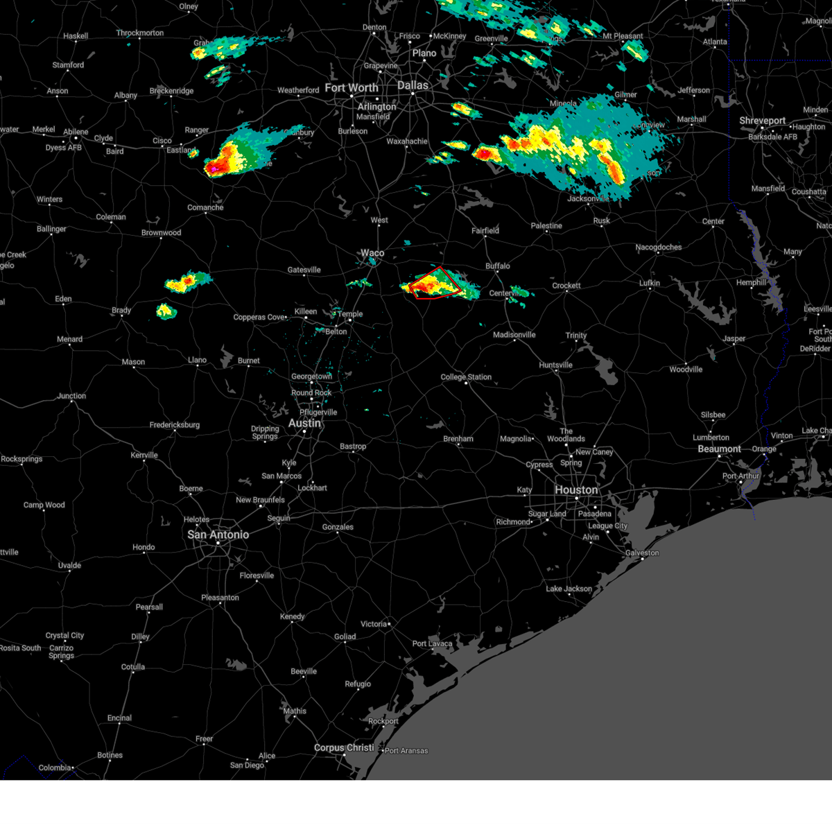 Interactive Hail Maps Hail Map for Kosse, TX