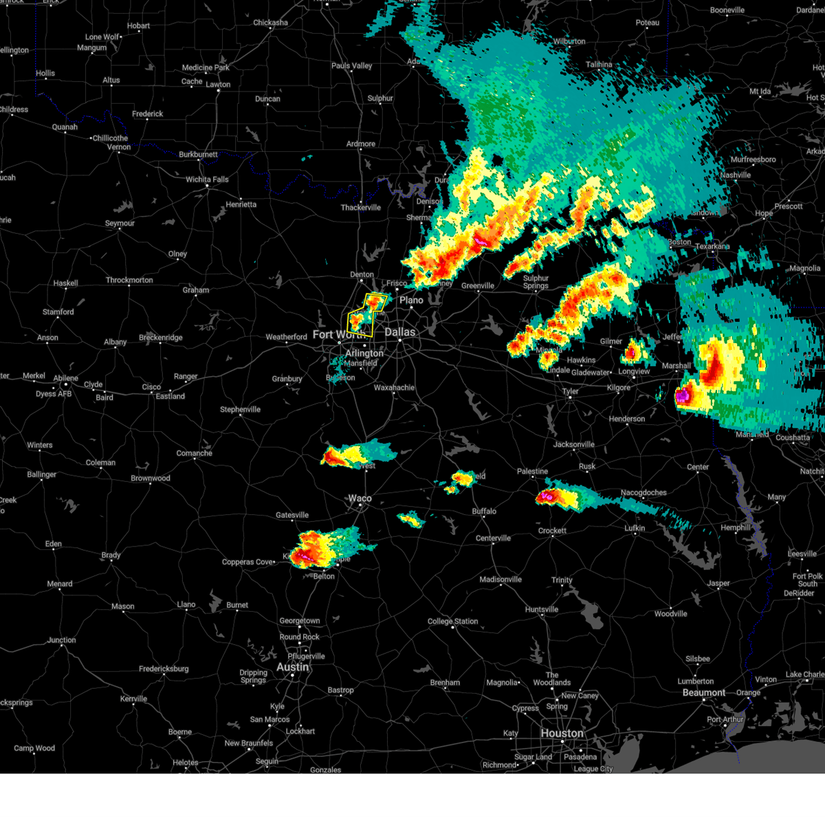 Interactive Hail Maps Hail Map for Fort Worth, TX