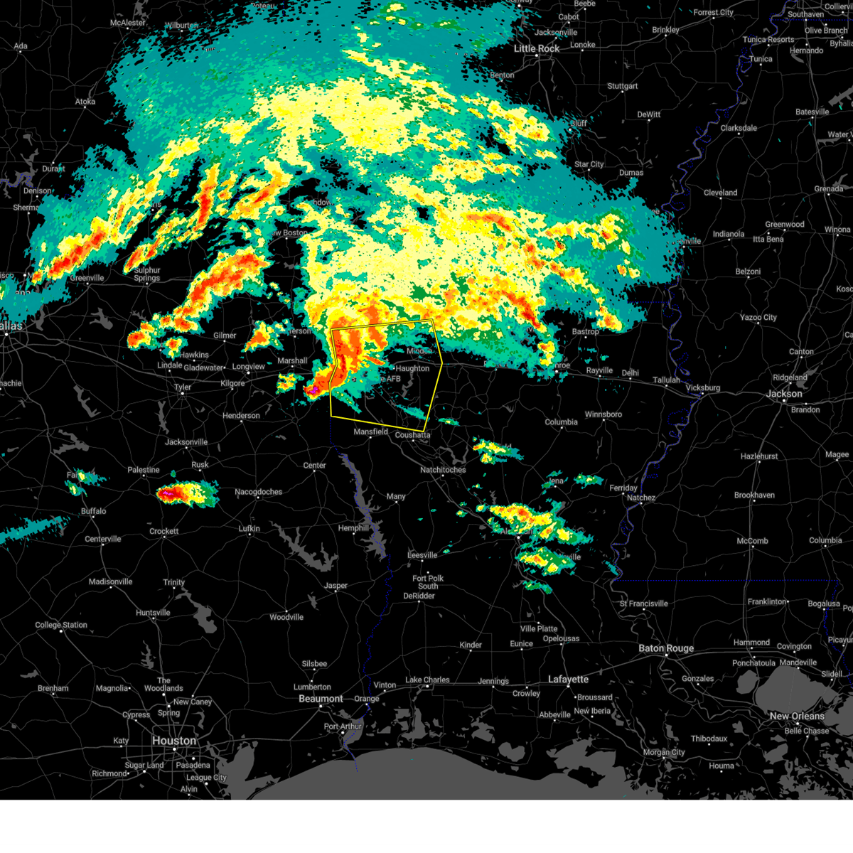 Interactive Hail Maps Hail Map for Shreveport, LA