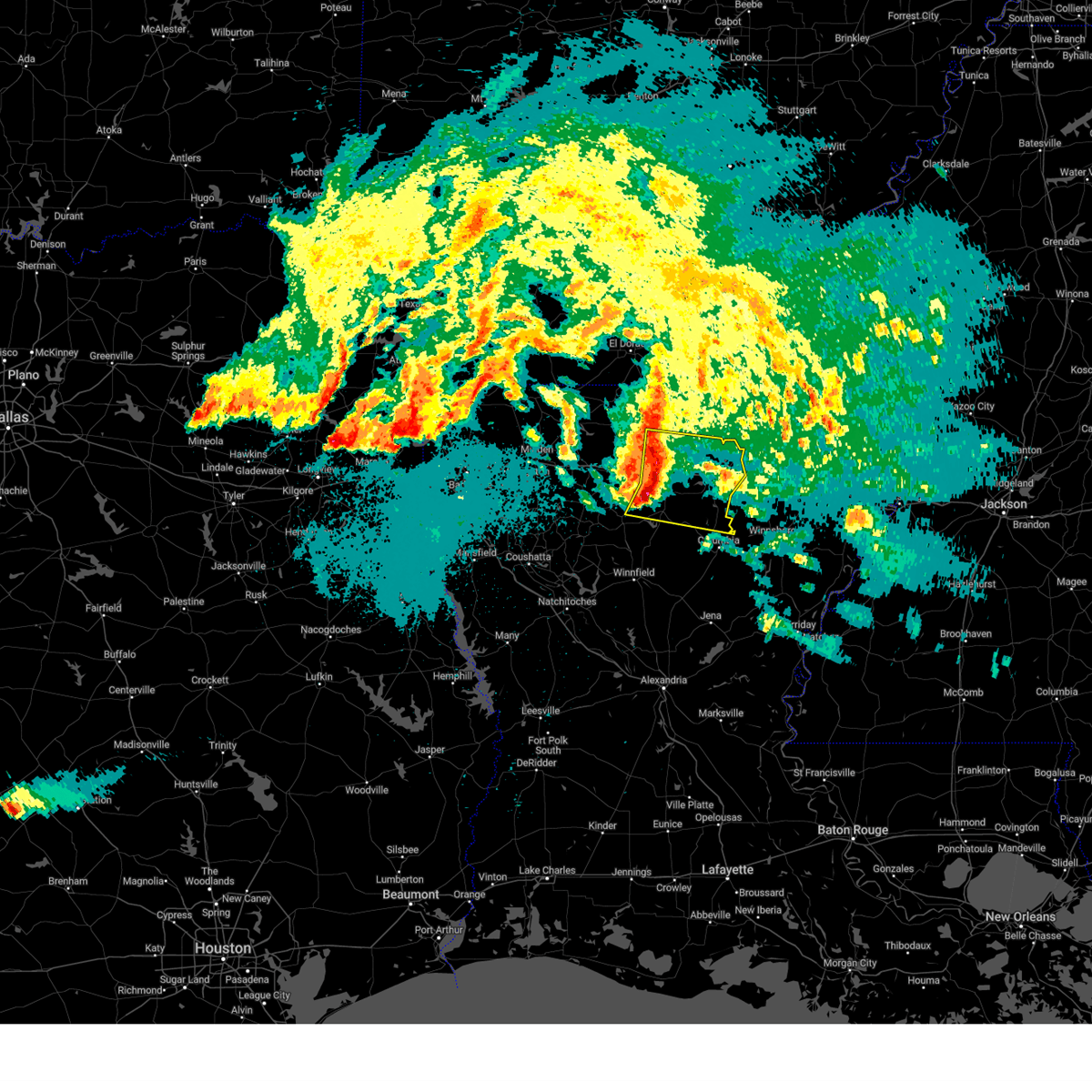 Interactive Hail Maps Hail Map for Eros, LA
