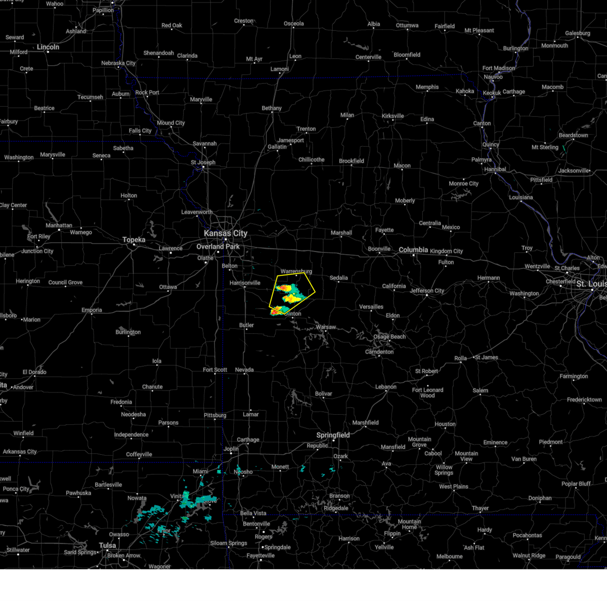 Interactive Hail Maps Hail Map for Holden, MO