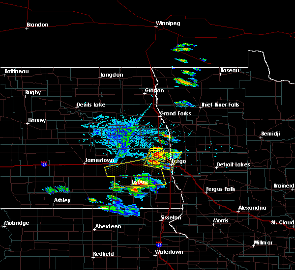 Interactive Hail Maps Hail Map for West Fargo, ND