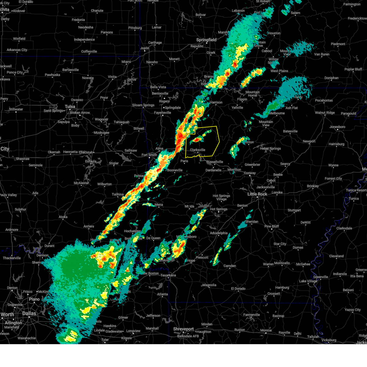 Interactive Hail Maps Hail Map for Hartman, AR