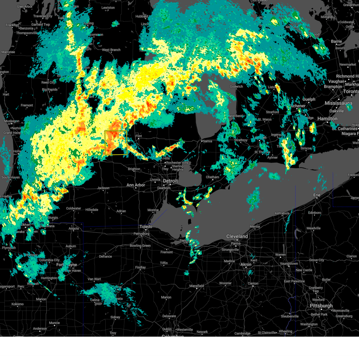 Interactive Hail Maps Hail Map for Haslett, MI