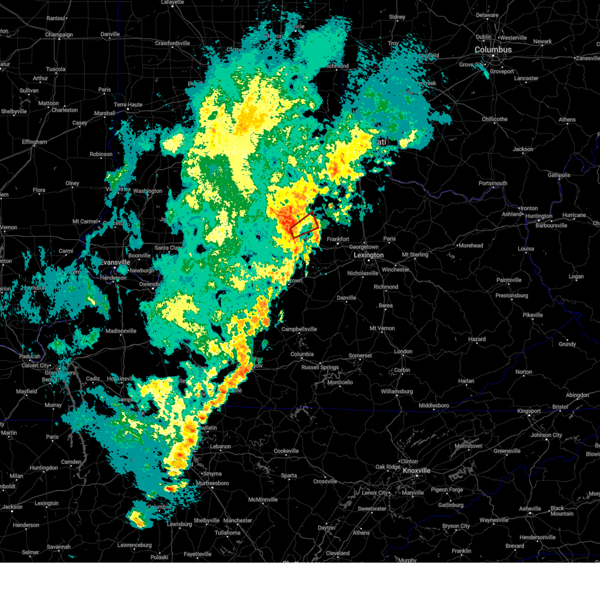 Interactive Hail Maps Hail Map for Eminence, KY