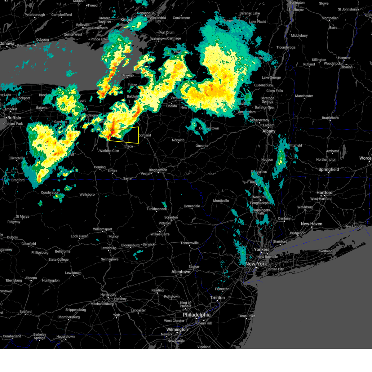 Interactive Hail Maps Hail Map for Interlaken, NY