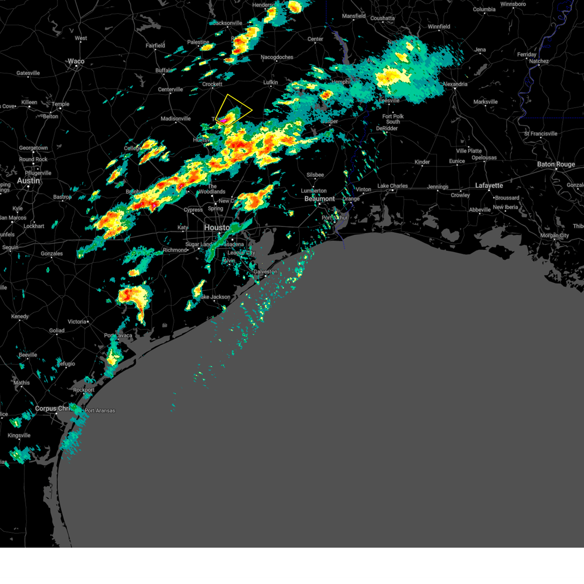 Interactive Hail Maps Hail Map for Groveton, TX
