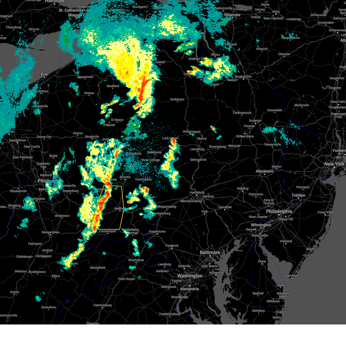 Interactive Hail Maps Hail Map for Windber, PA