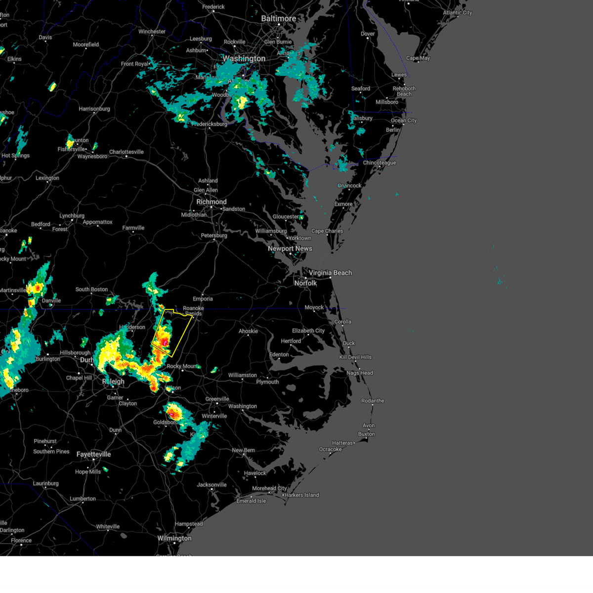 Interactive Hail Maps Hail Map for Littleton, NC