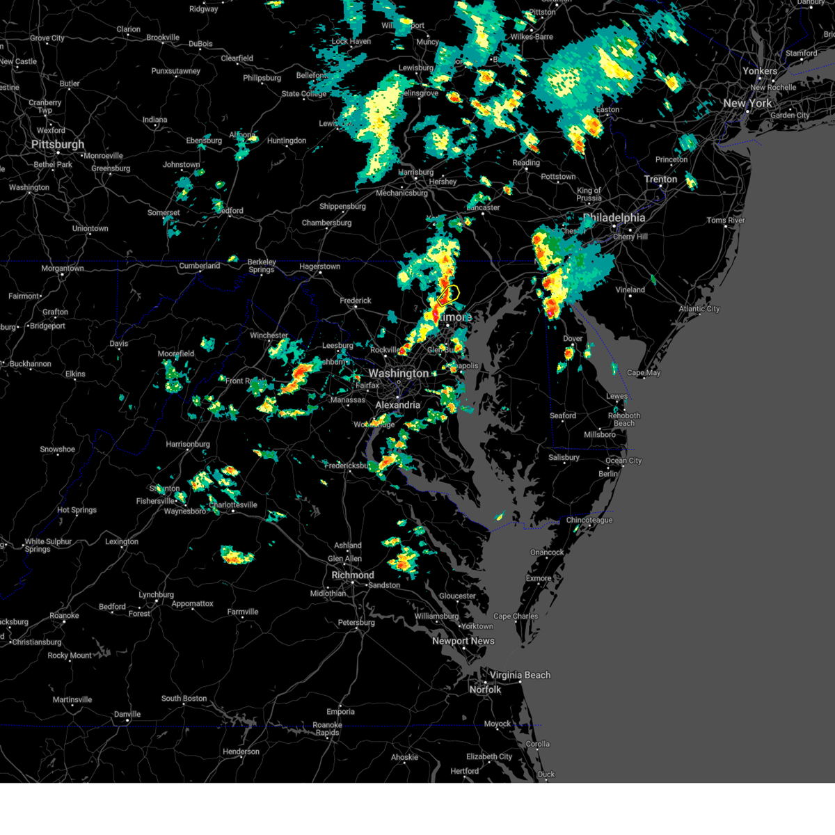 Interactive Hail Maps Hail Map for Timonium, MD
