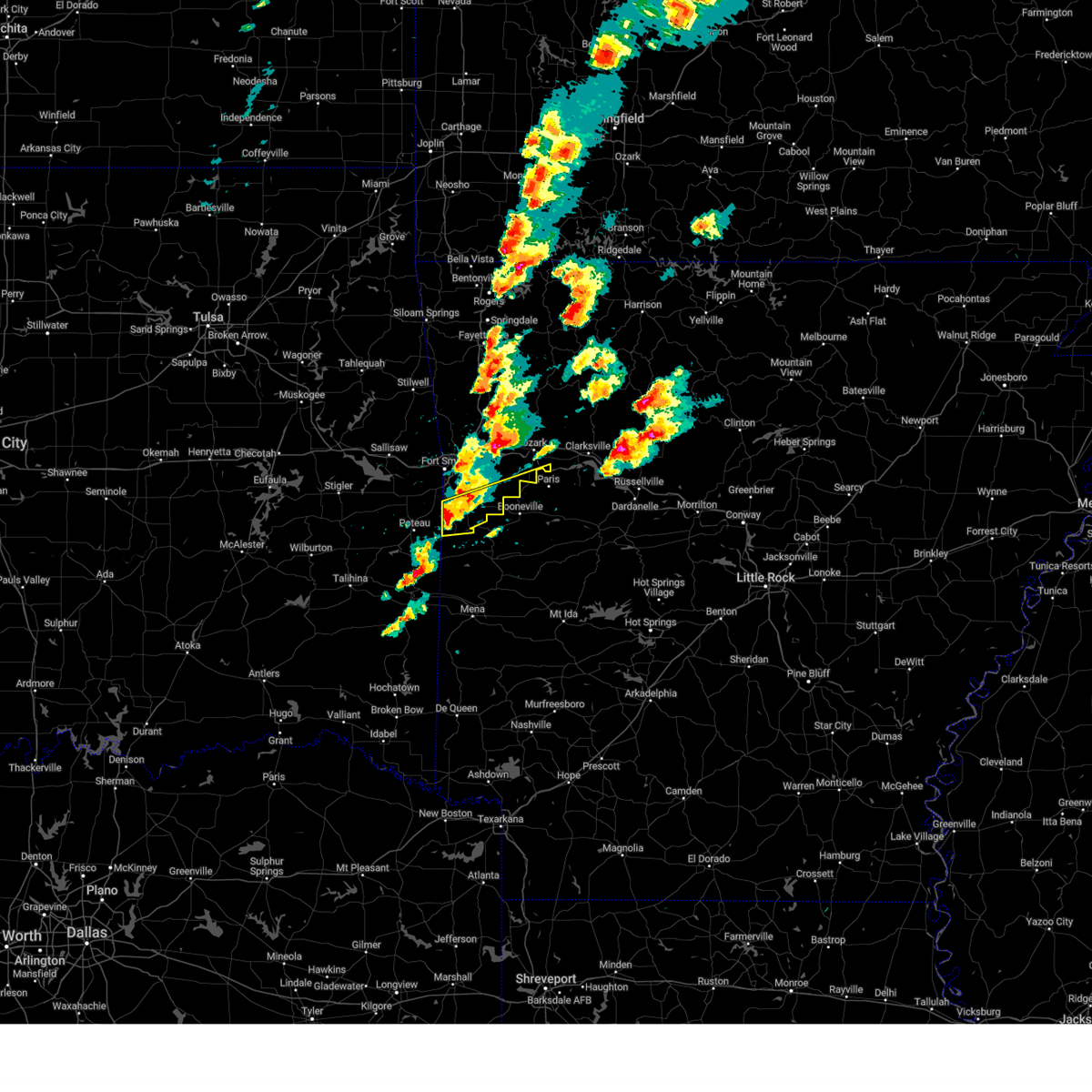 Interactive Hail Maps Hail Map for Pocola, OK