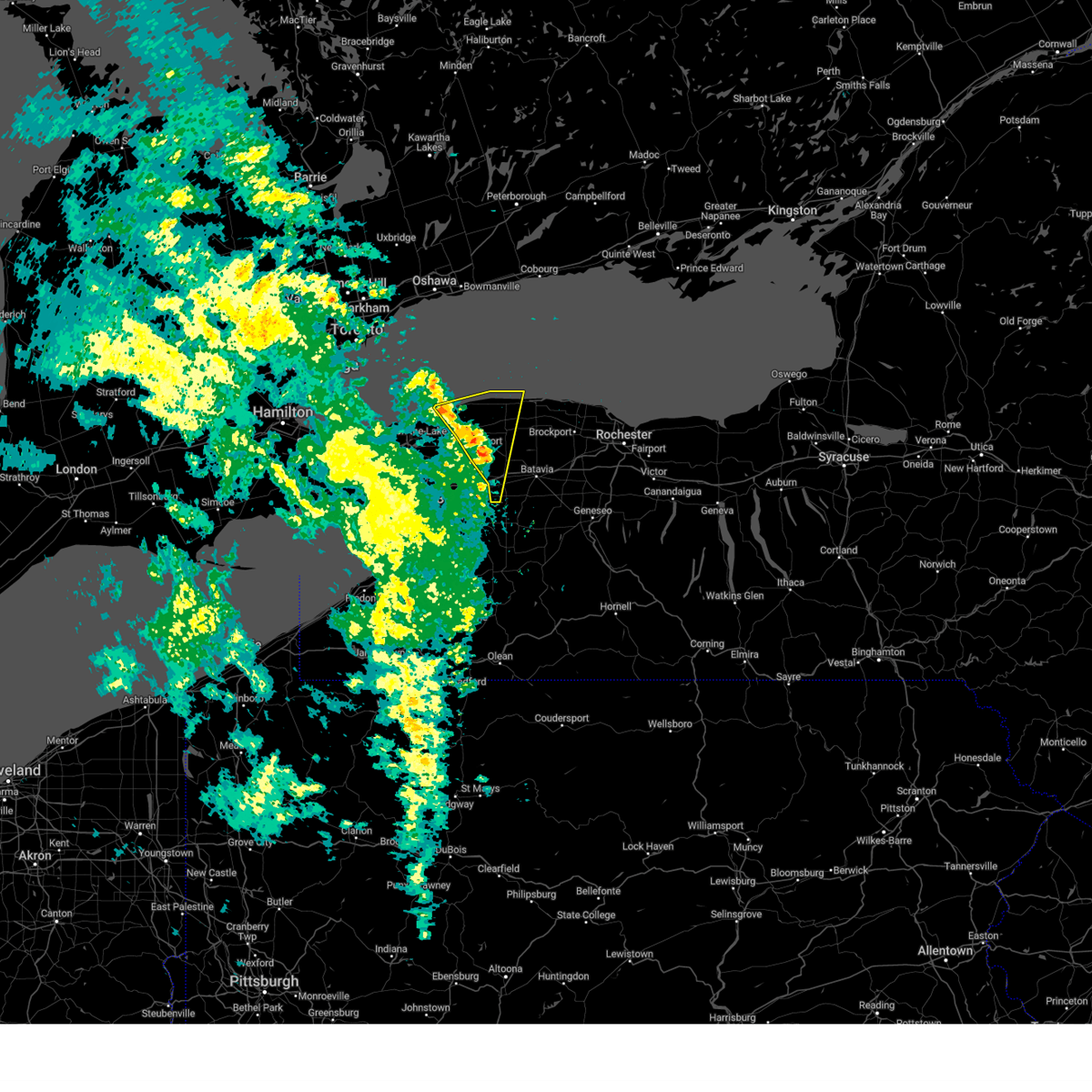 Interactive Hail Maps Hail Map for Lyndonville, NY
