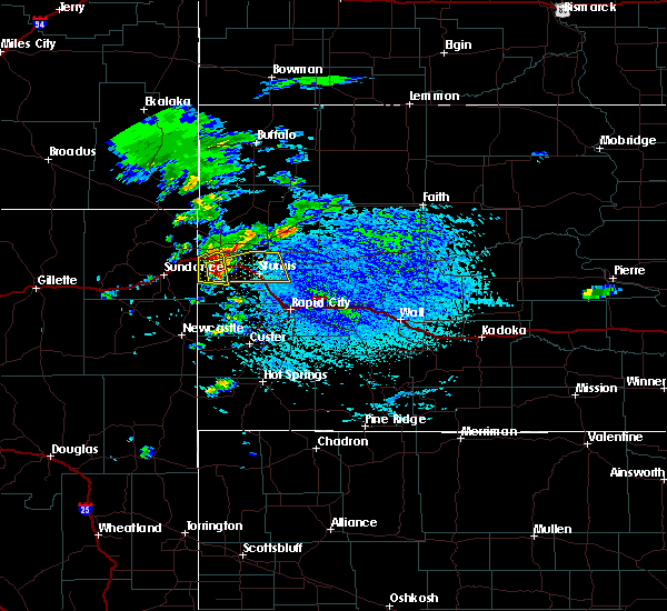 Interactive Hail Maps Hail Map for Sturgis, SD