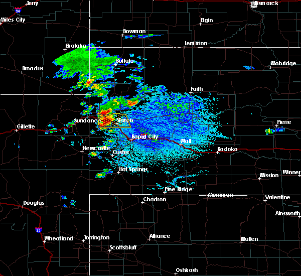 Interactive Hail Maps Hail Map for Sturgis, SD