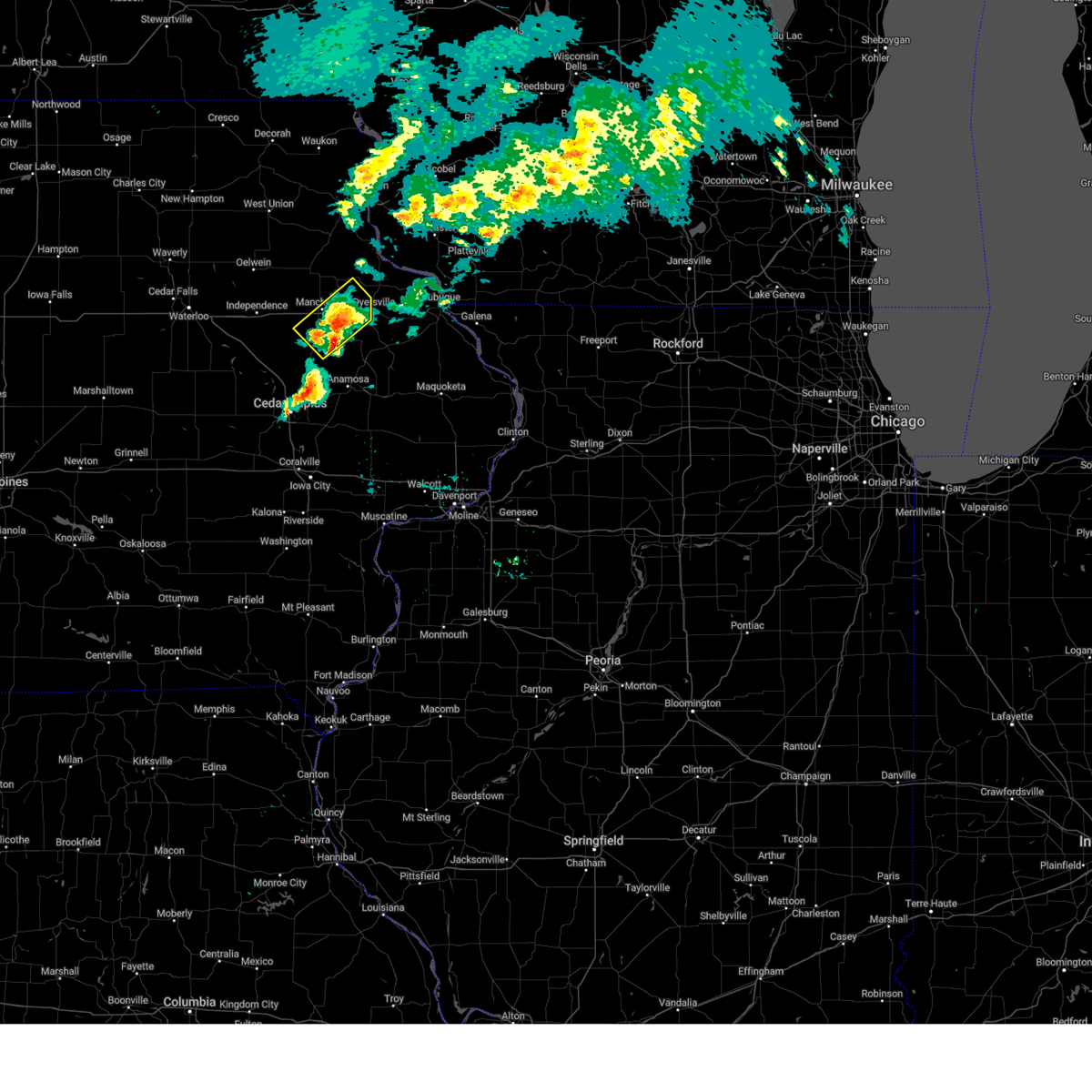 Interactive Hail Maps Hail Map for Greeley, IA