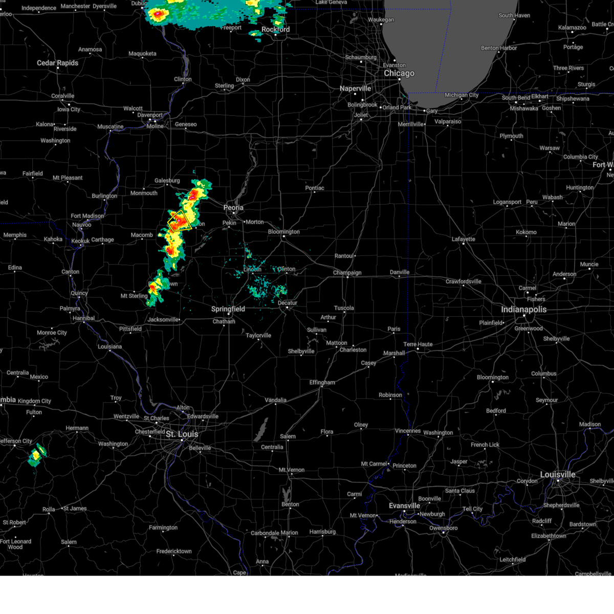 Interactive Hail Maps Hail Map for Fairview, IL