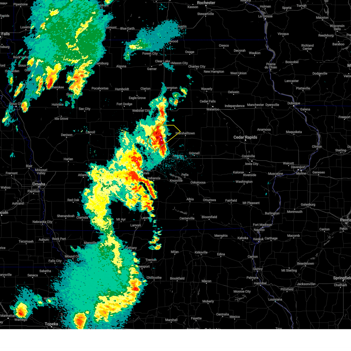Interactive Hail Maps Hail Map for Ames, IA