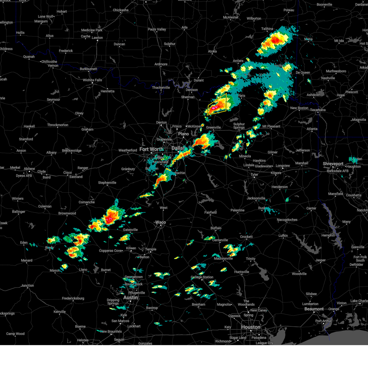 Interactive Hail Maps Hail Map for Dodd City, TX