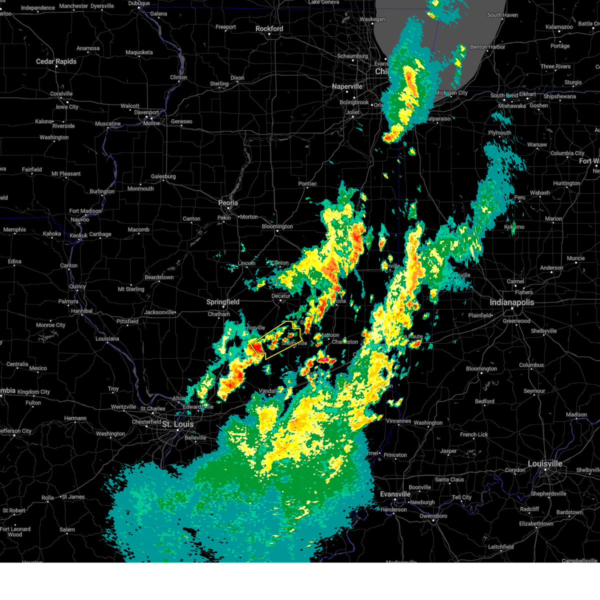 Interactive Hail Maps Hail Map for Assumption, IL