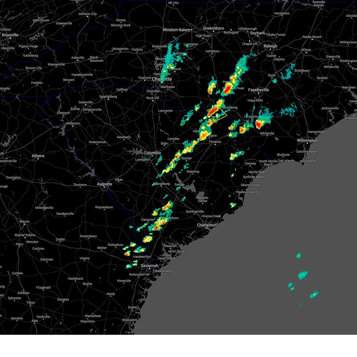 Interactive Hail Maps Hail Map for Gibson, NC