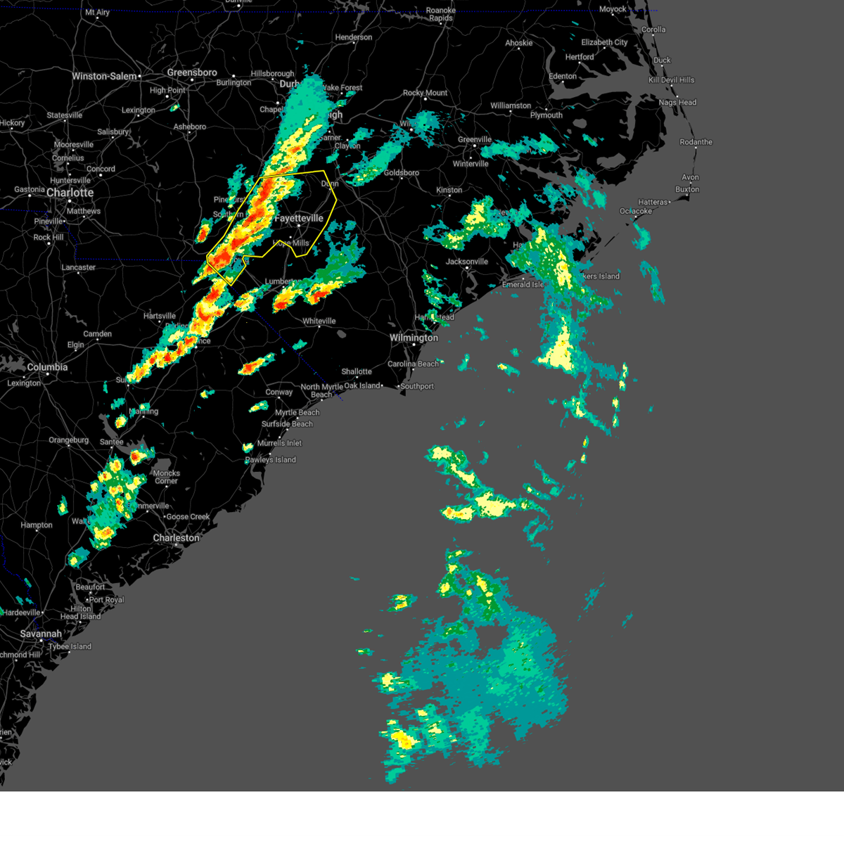 Interactive Hail Maps Hail Map for Cameron, NC