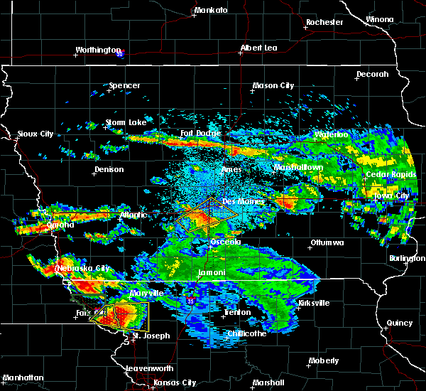 Interactive Hail Maps Hail Map for Des Moines, IA
