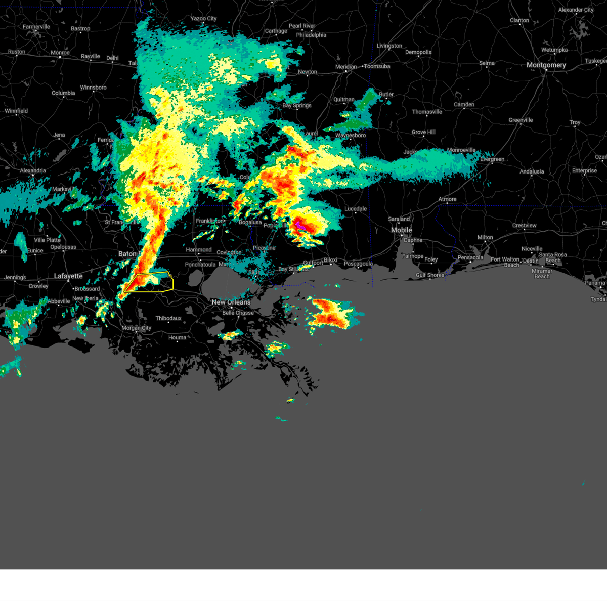Interactive Hail Maps Hail Map for Sorrento, LA