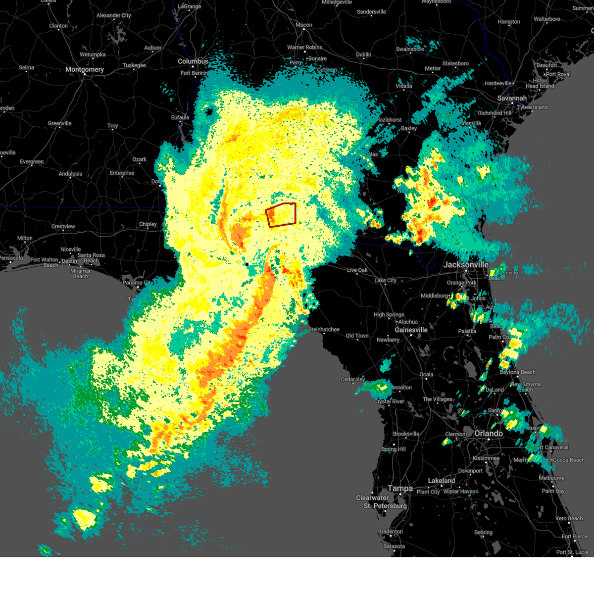Interactive Hail Maps Hail Map for Ochlocknee, GA