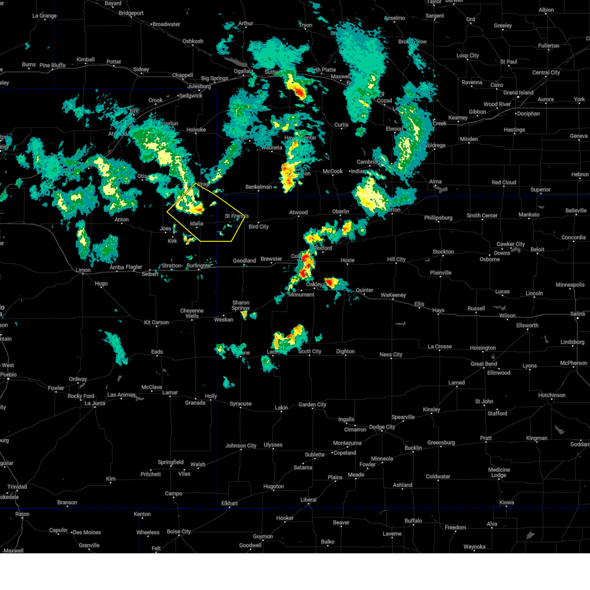 Interactive Hail Maps Hail Map for Wray, CO