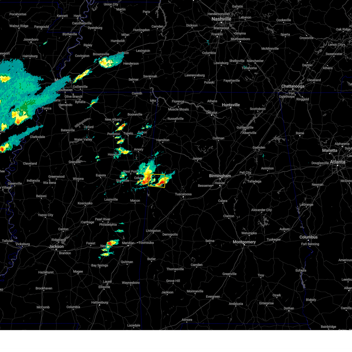 Interactive Hail Maps Hail Map for Reform, AL