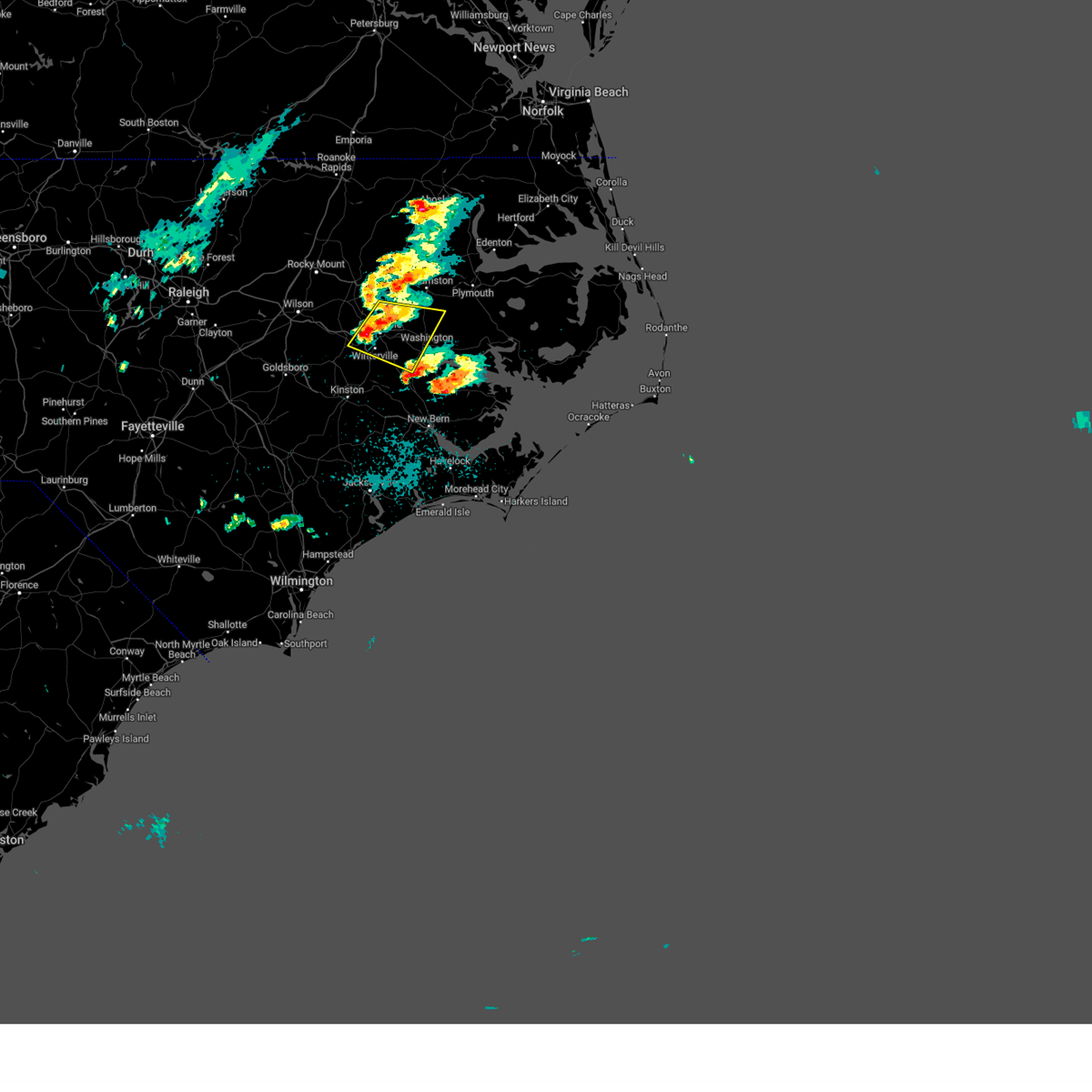 Interactive Hail Maps Hail Map for Chocowinity, NC