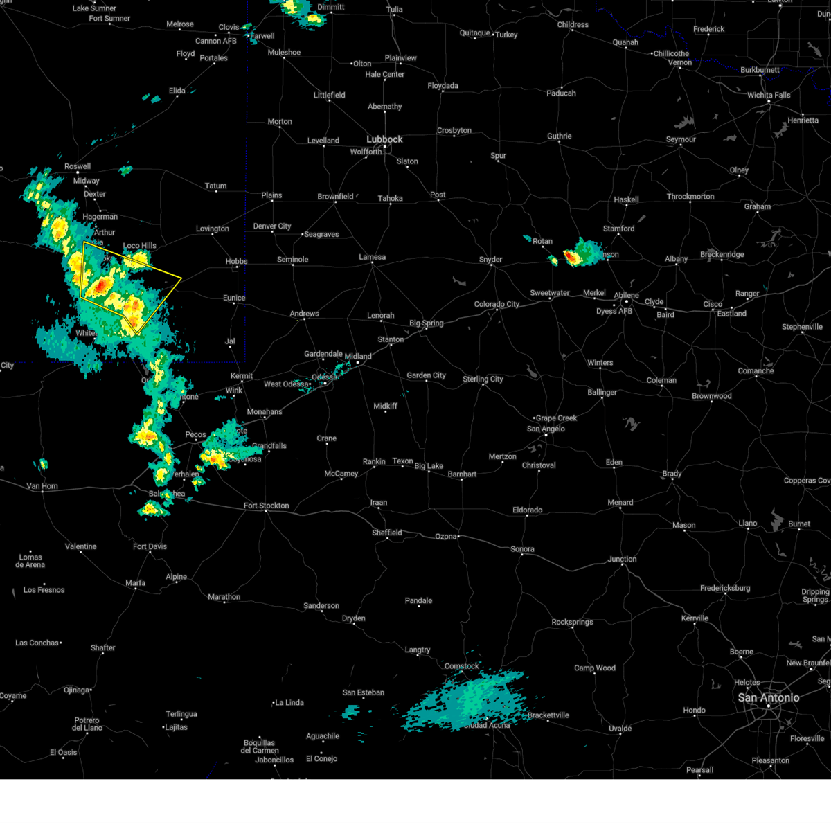Interactive Hail Maps Hail Map for Artesia, NM