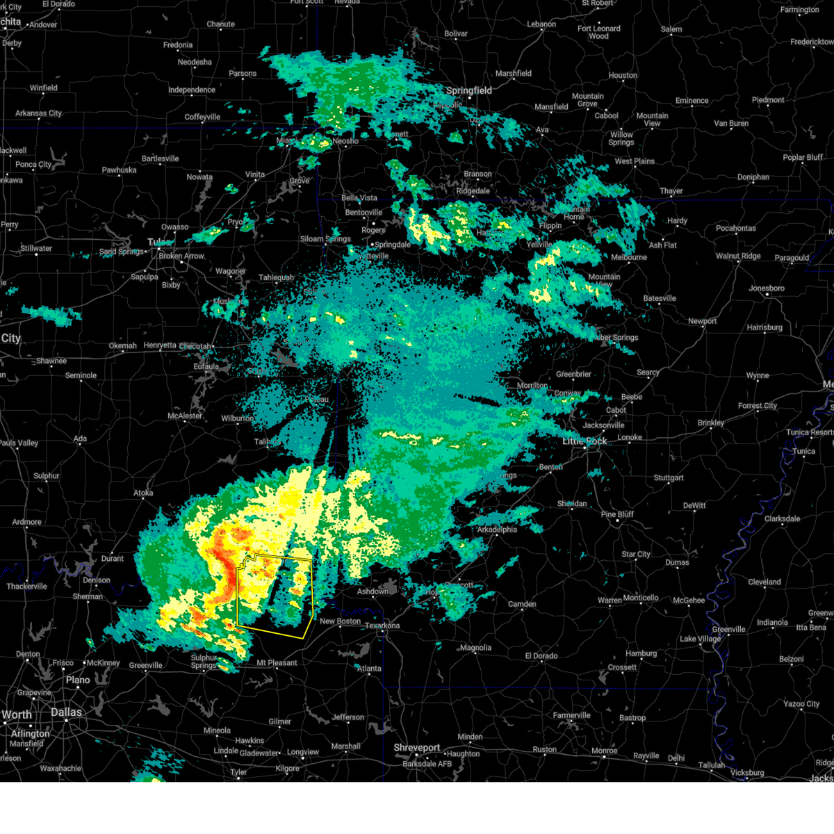 Interactive Hail Maps Hail Map for Bogata, TX