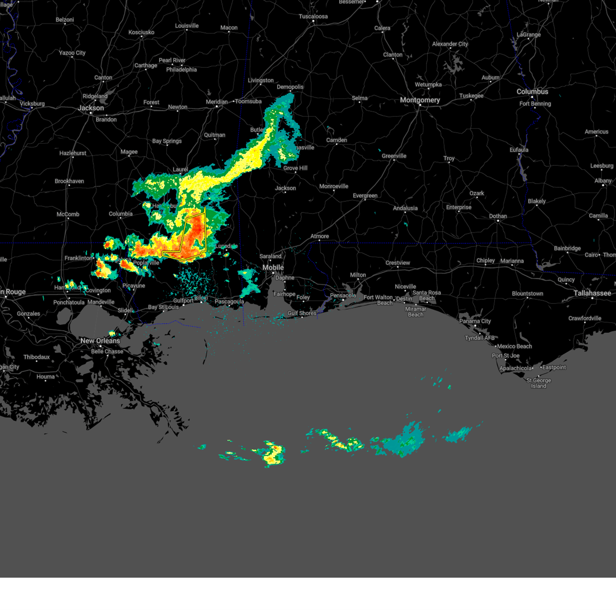 Interactive Hail Maps Hail Map for McLain, MS