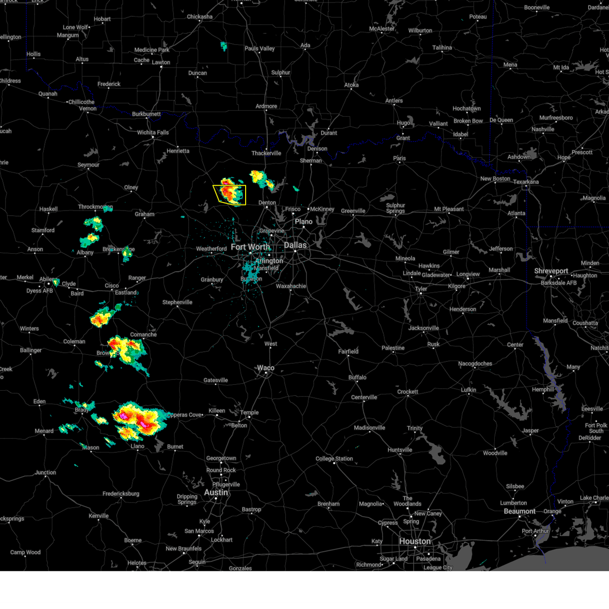 Interactive Hail Maps Hail Map for Alvord, TX