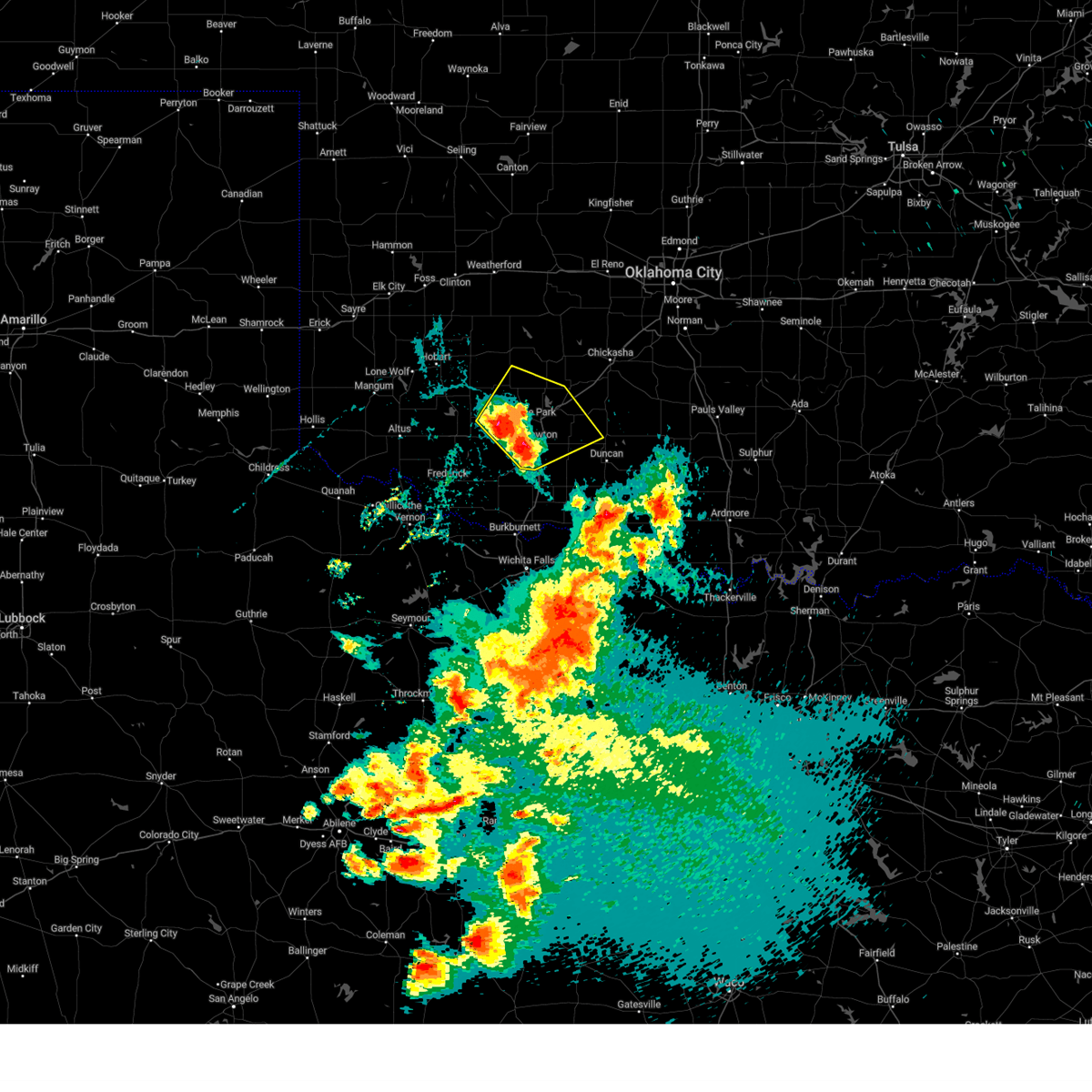 Interactive Hail Maps Hail Map for Lawton, OK