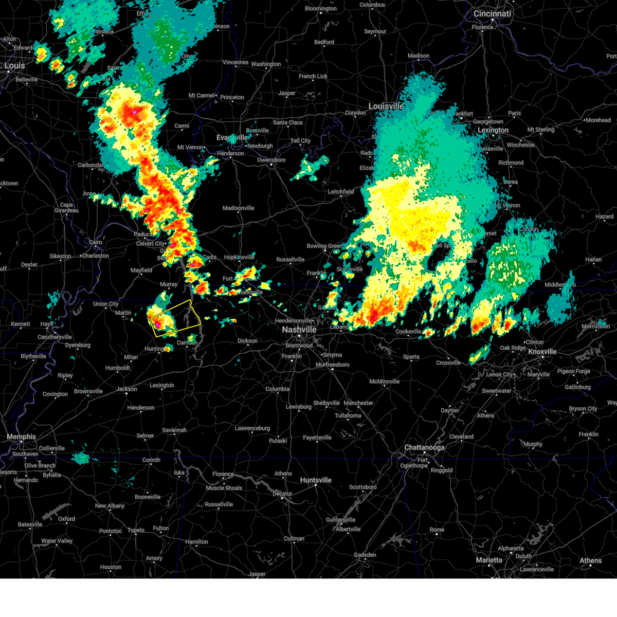 Interactive Hail Maps Hail Map for Big Sandy, TN