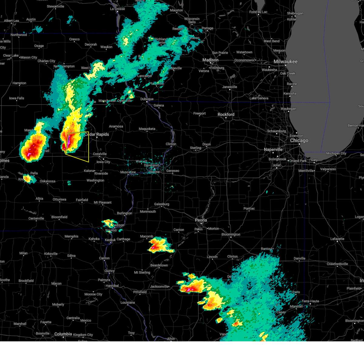 Interactive Hail Maps Hail Map for Van Horne, IA