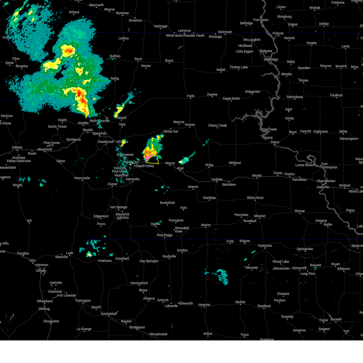 Interactive Hail Maps Hail Map for New Underwood, SD