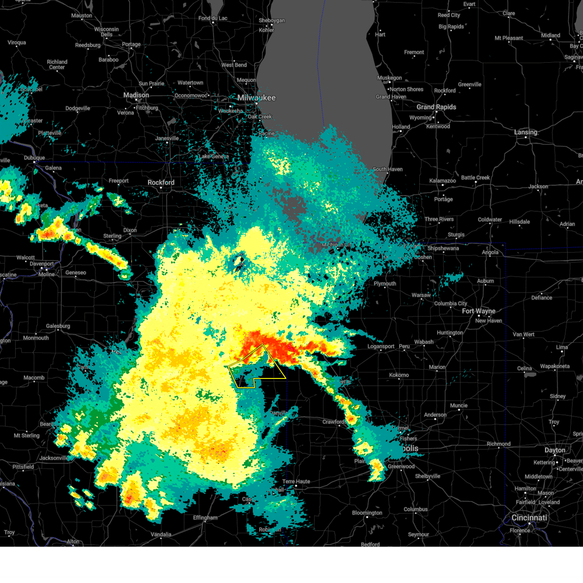 Interactive Hail Maps Hail Map for Paxton, IL