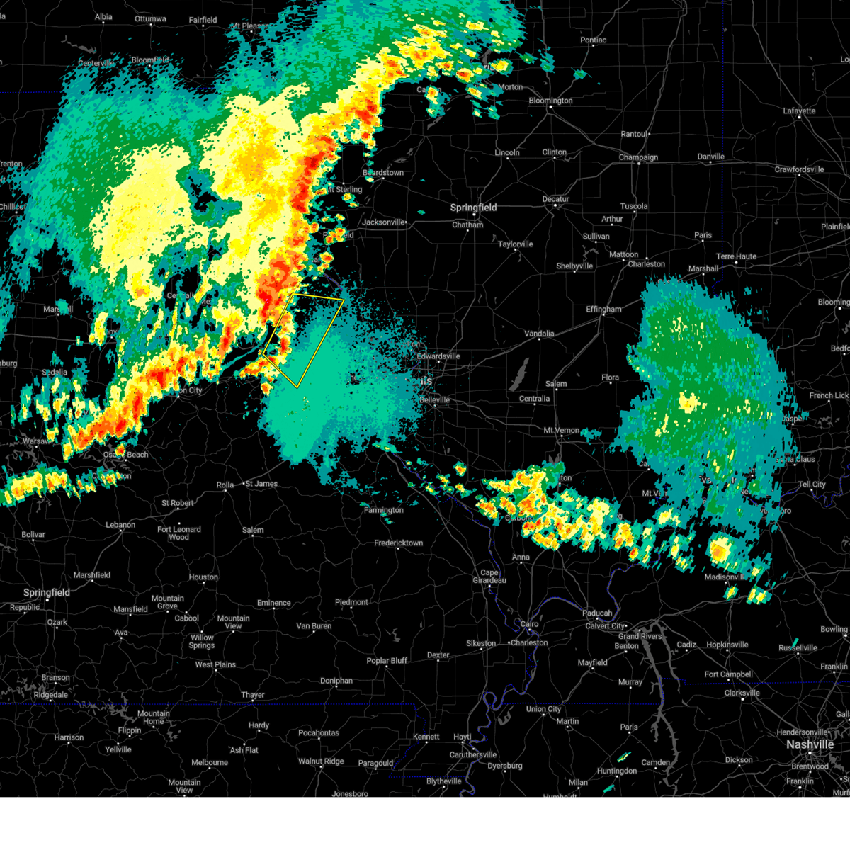 Interactive Hail Maps Hail Map for Silex, MO