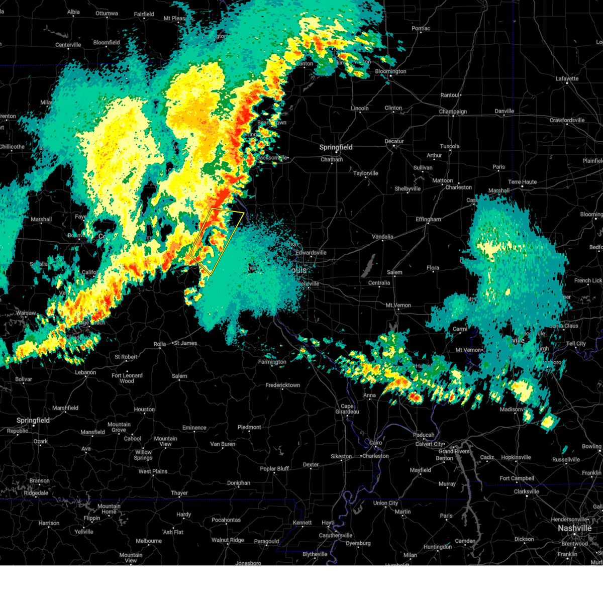 Interactive Hail Maps Hail Map for Elsberry, MO