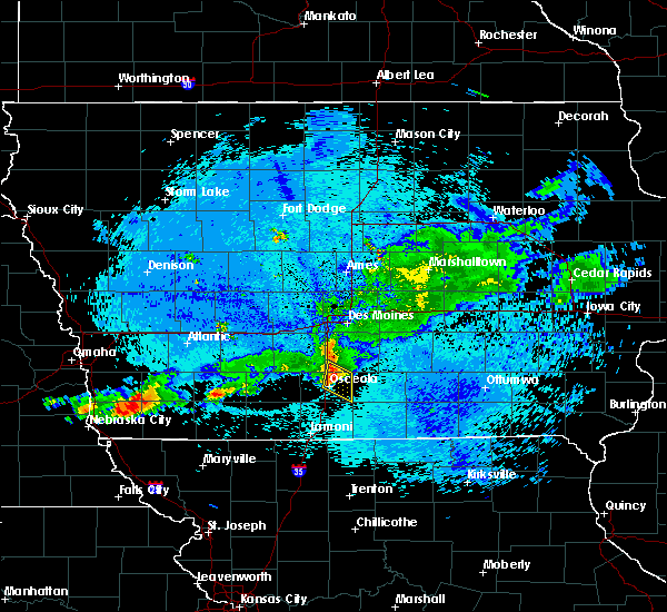 Interactive Hail Maps Hail Map for Osceola, IA